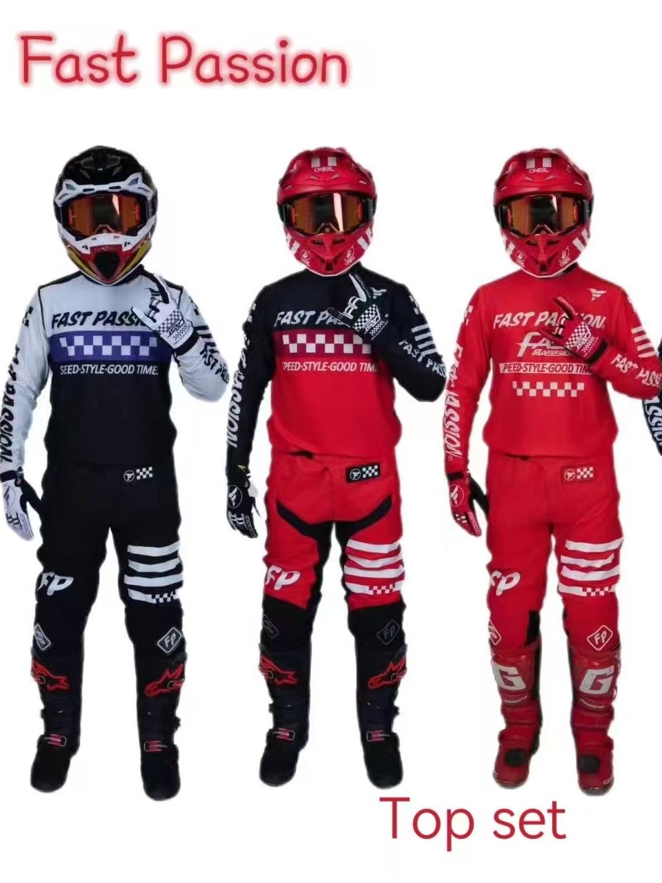 Motorcycle Gear For Women - 2025 fastpassion for fox Motocross Gear