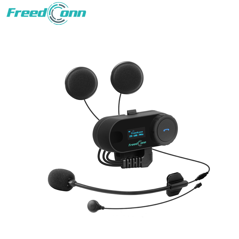 Intercom Headset Helmet - FreedConnT-COM SC 800 Meters Wireless 5.0