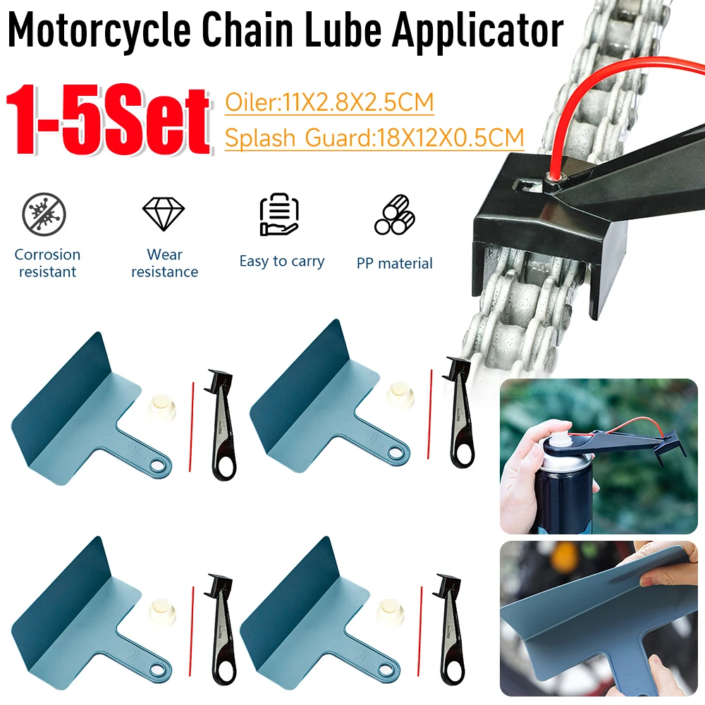 Motorcycle Gear Oil For Chain - 1-10SET Moto Chain Lube Applicator Mess-Free