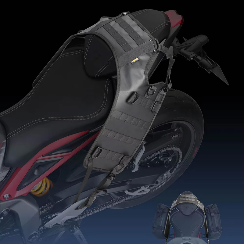 Tail Bag Rack - Motorcycle Saddle Bag Base Fits Universal
