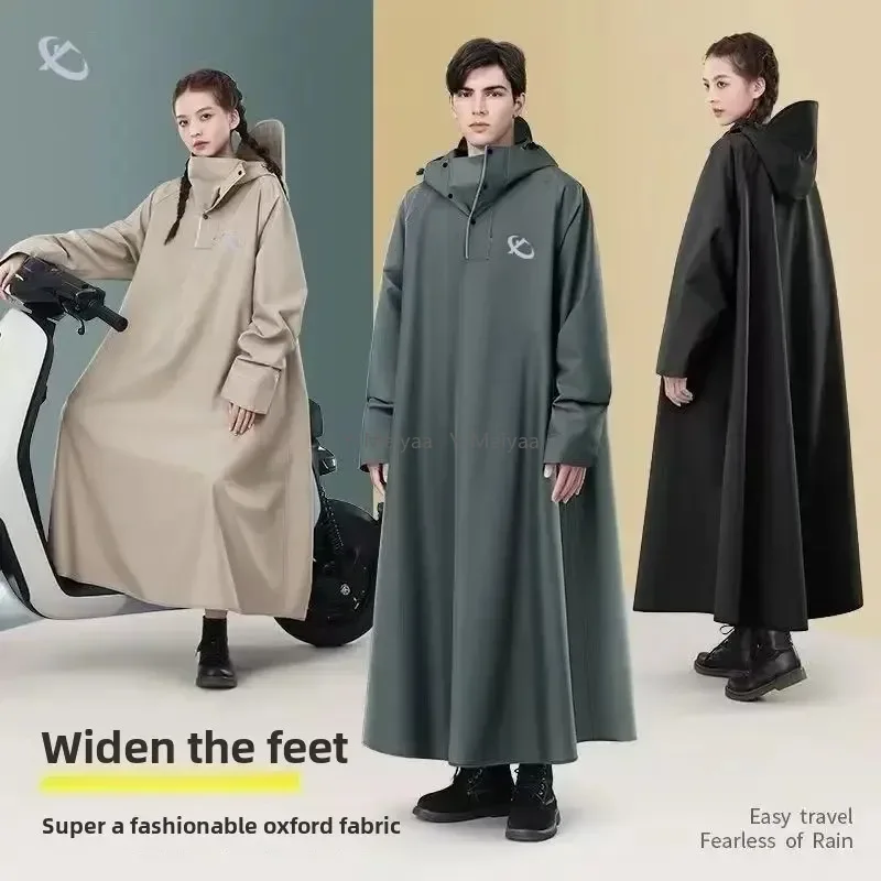 Xxl Motorcycle Gear - M-XXL Thickened Motorcycle Raincoat For Adult
