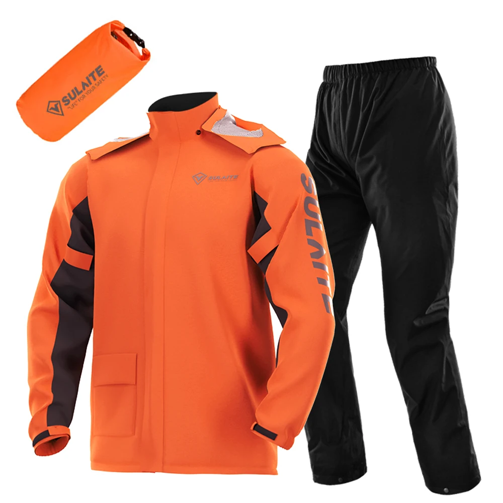 Motorcycle Gear Jacket And Pants - Motorcycle Rain Gear Suit Lightweight Riding