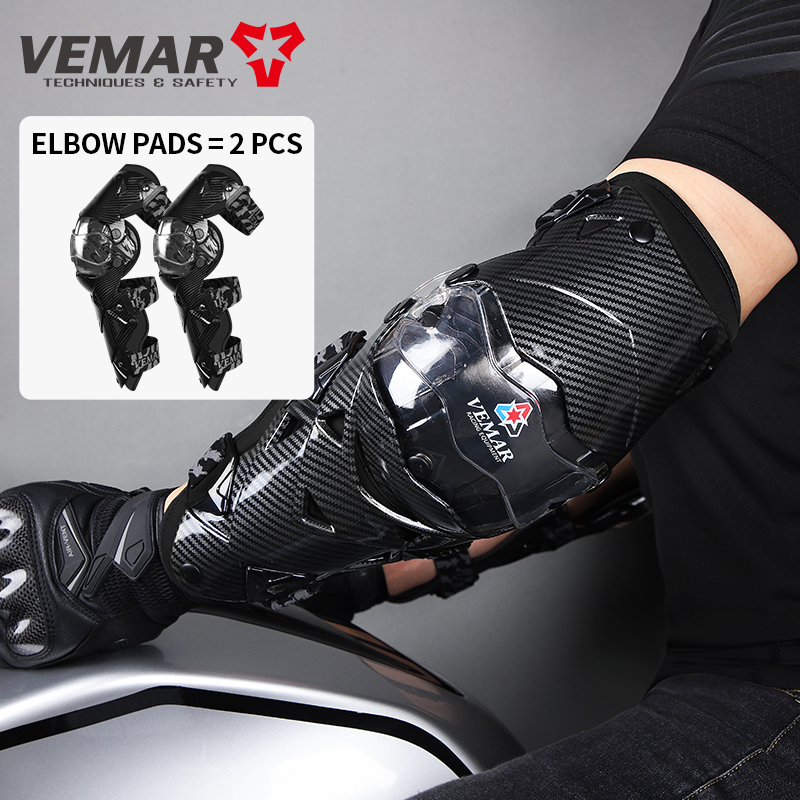 Motorcycle Gear For Women - VEMAR E-18H Motocross Elbow Protectors Motorcycle
