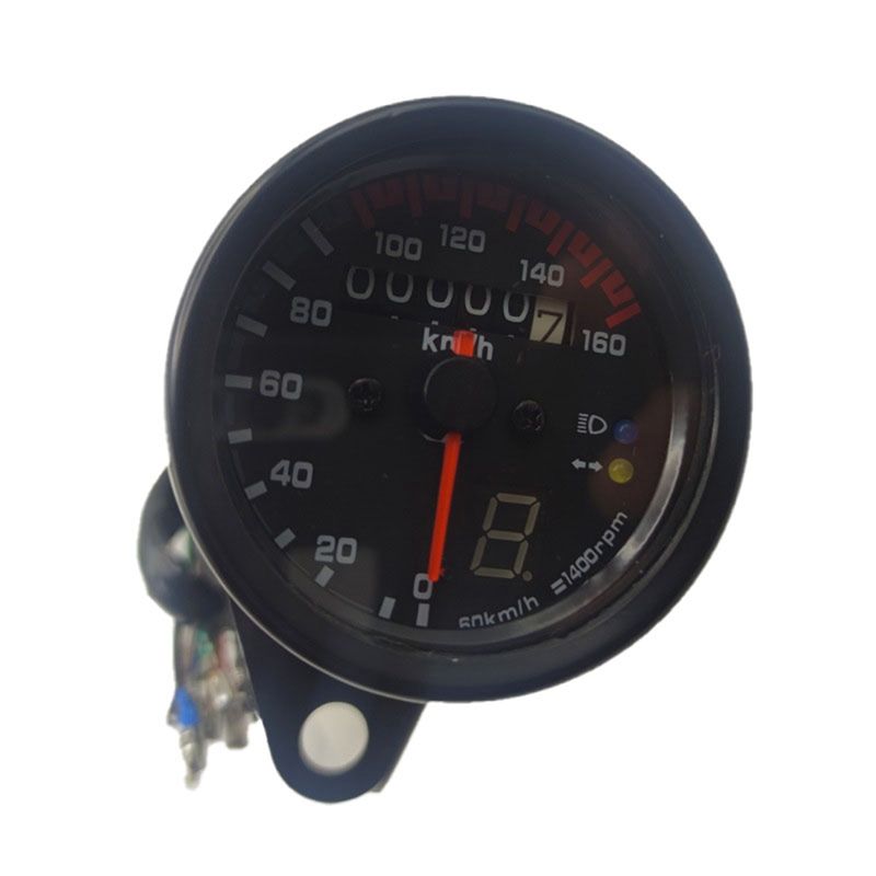Motorcycle Gear Display - A95E-New Motorbike Dashboard Odometer LED Km