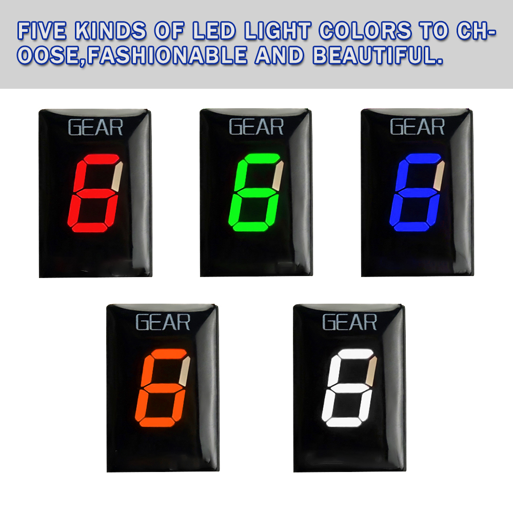 Bánh Màn Hình Hiển Thị Đèn Báo - đánh giá và giá Motorcycle Gear Display