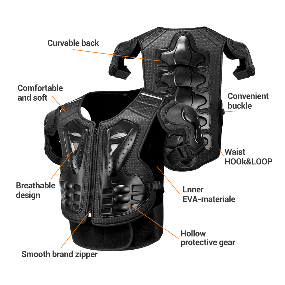 Motorcycle Body Armor Anti-Fal - đánh giá và giá Chest Protector Armor