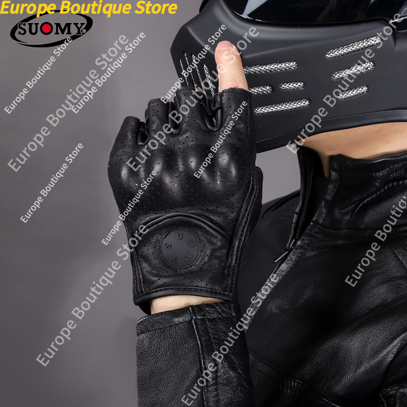 Retro Half Finger Motorcycle G - đánh giá và giá Motorcycle Gear For Women