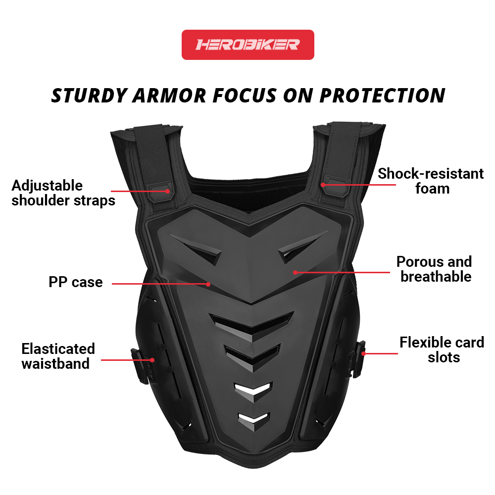 Motorcycle Body Armor Vest Ant - đánh giá và giá Chest Protector Armor