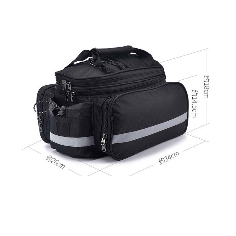 Bicycle Carrier Bag Large Capa - đánh giá và giá Tail Bag Rack