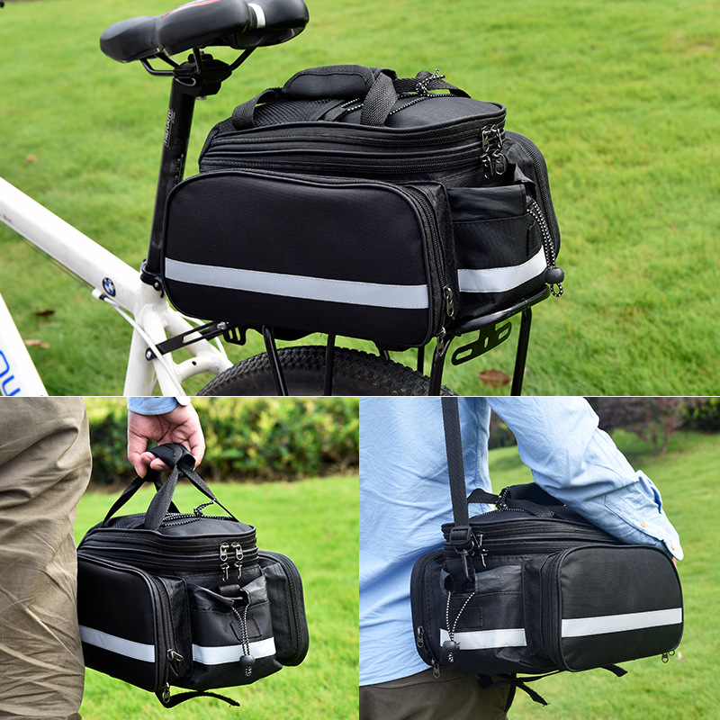 Bicycle Carrier Bag Large Capa - đánh giá và giá Tail Bag Rack