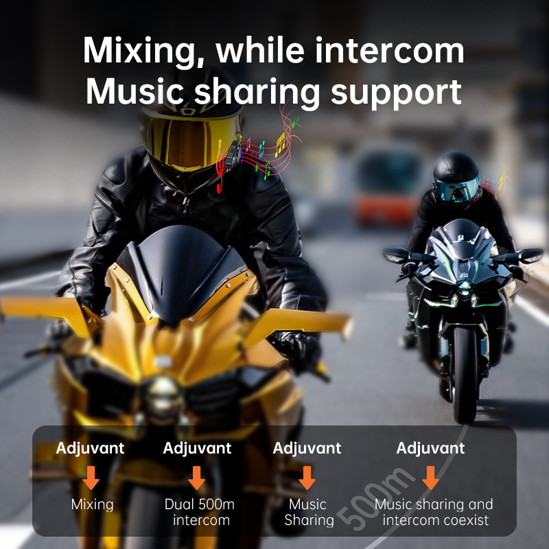 Q68 Max Motorcycle Intercom He - đánh giá và giá Intercom Headset Helmet