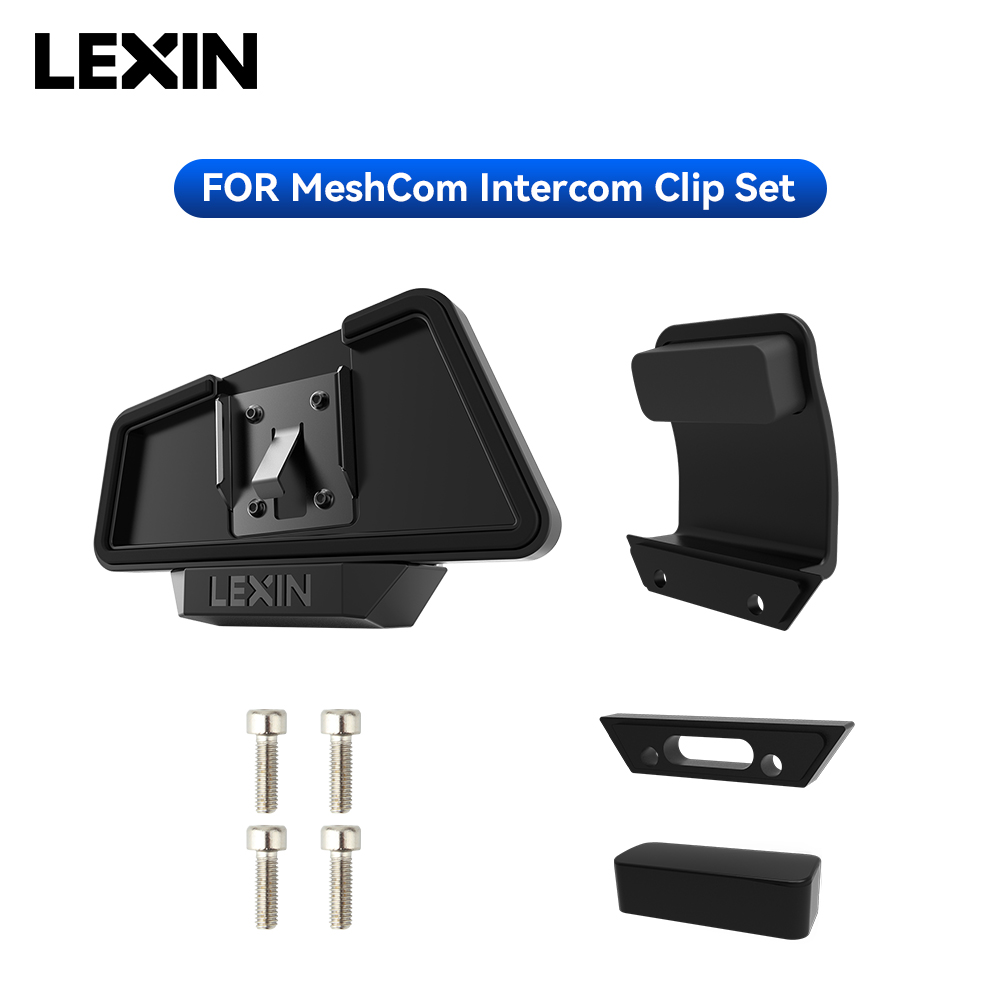 LEXIN-MeshCom Mesh Intercom 40 - đánh giá và giá Intercom Headset Helmet