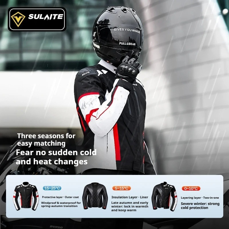 SULAITE Winter Motorcycle Ridi - đánh giá và giá Motorcycle Gear Jacket And Pants