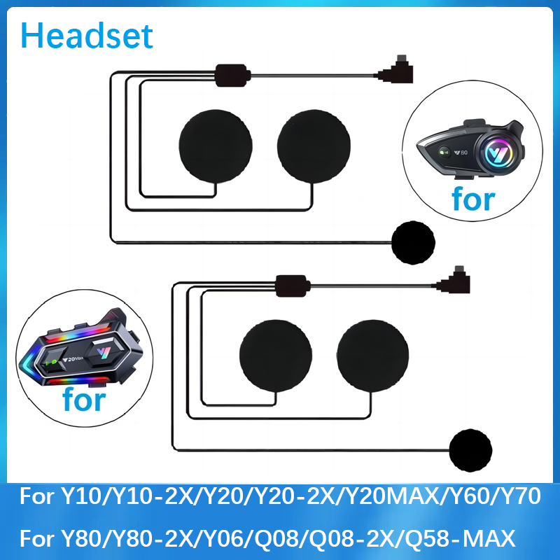 Headset Suitable For Y10/Y10-2 - đánh giá và giá Intercom Headset Helmet