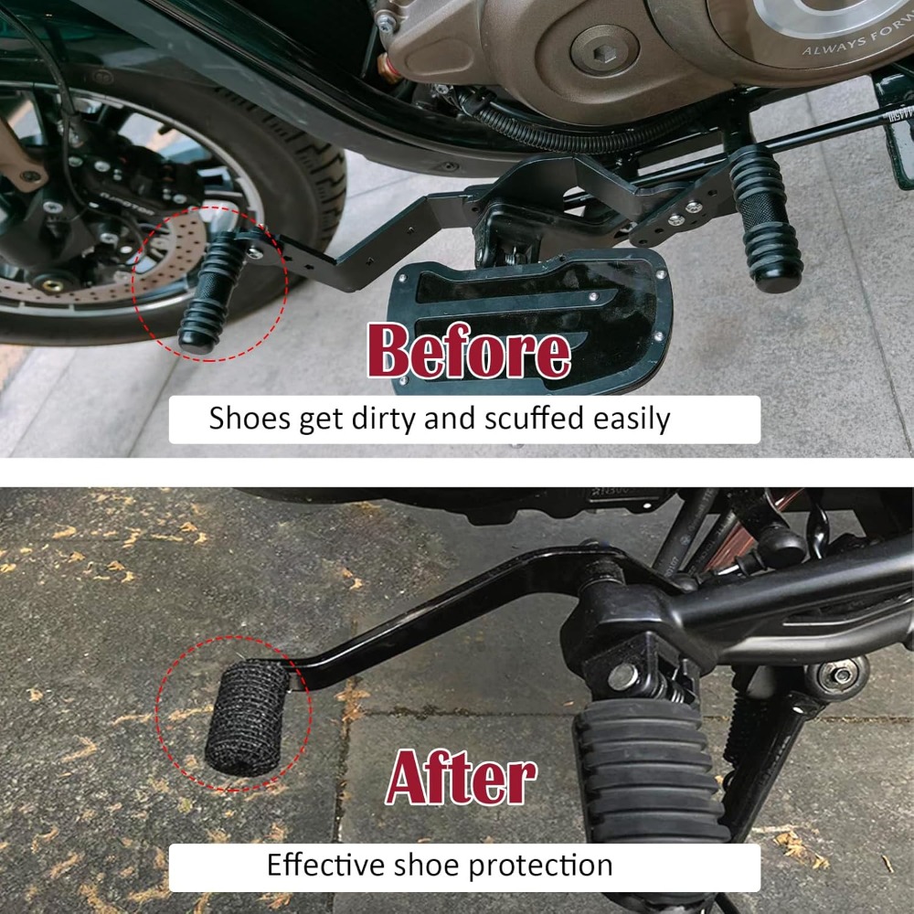 Motorcycle Shifter Shoe Protec - đánh giá và giá Motorcycle Gear Slipping
