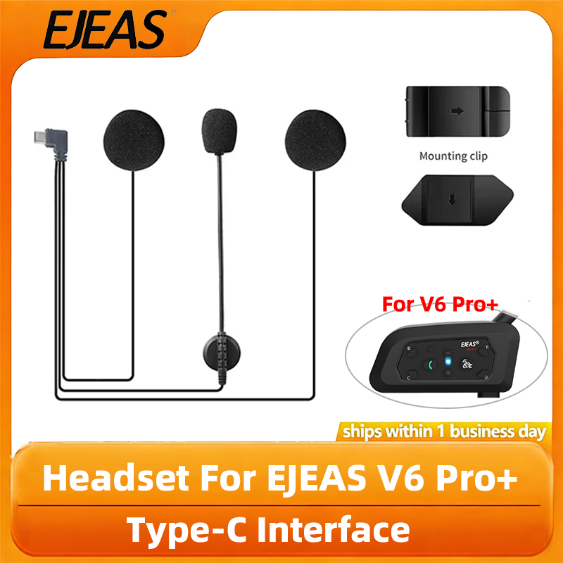 Original Earphone For EJEAS V6 - đánh giá và giá Intercom Headset Helmet