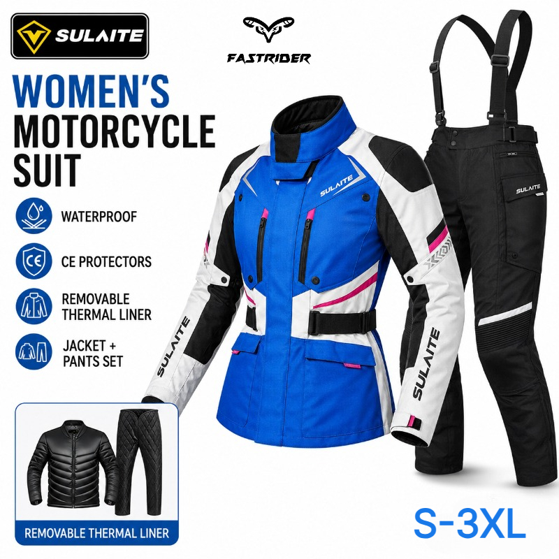 Women Motorcycle Riding Suit W - đánh giá và giá Motorcycle Gear Jacket And Pants