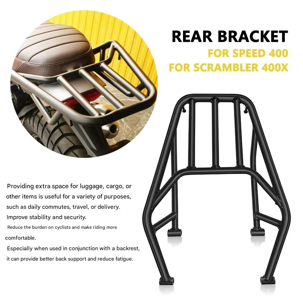 For Scrambler 400  Motorcycle  - đánh giá và giá Tail Bag Rack